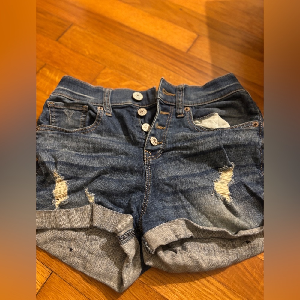 Express Cut Off Denim Women's Shorts